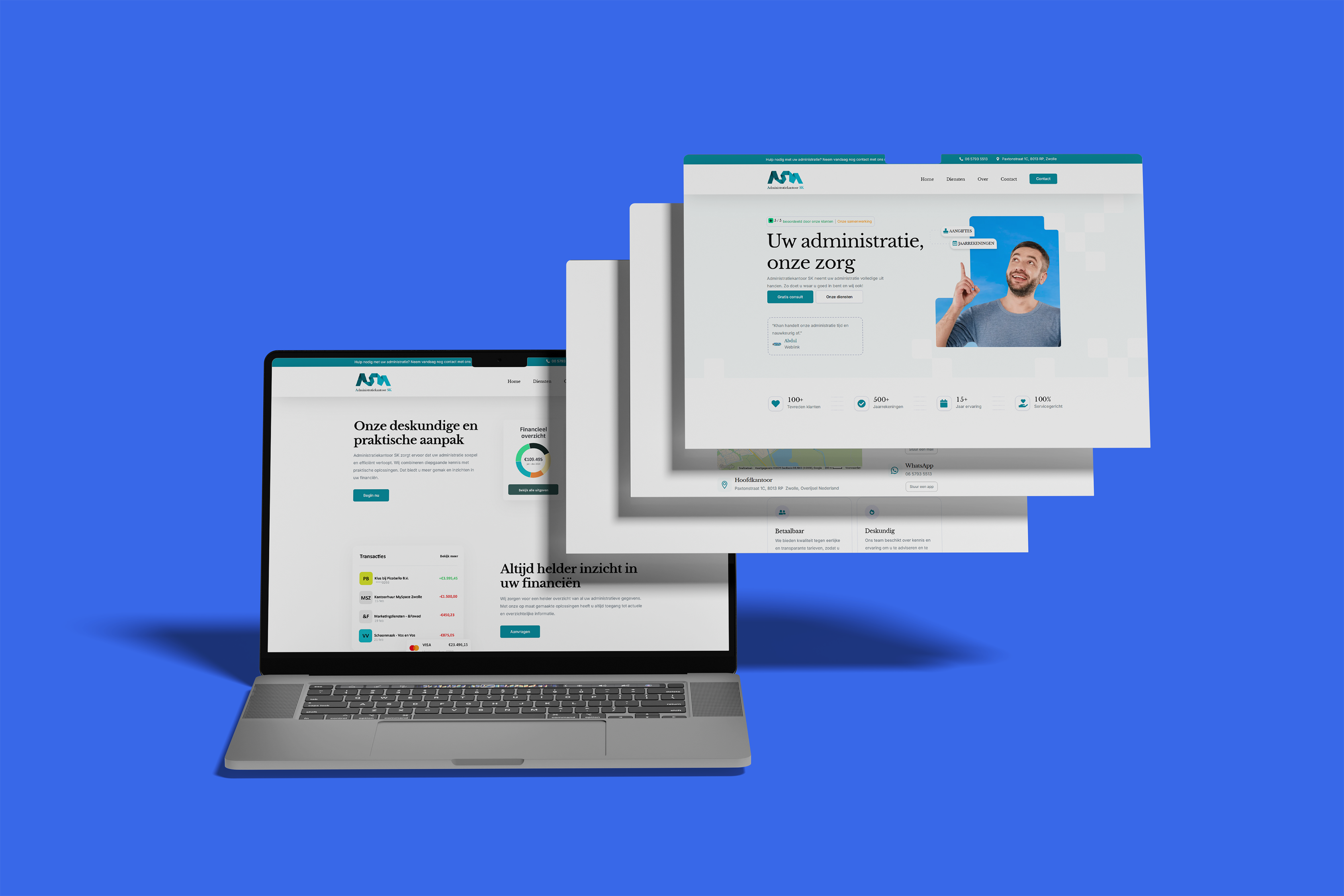 Casestudy van &Fawad Marketing: Administratiekantoor SK