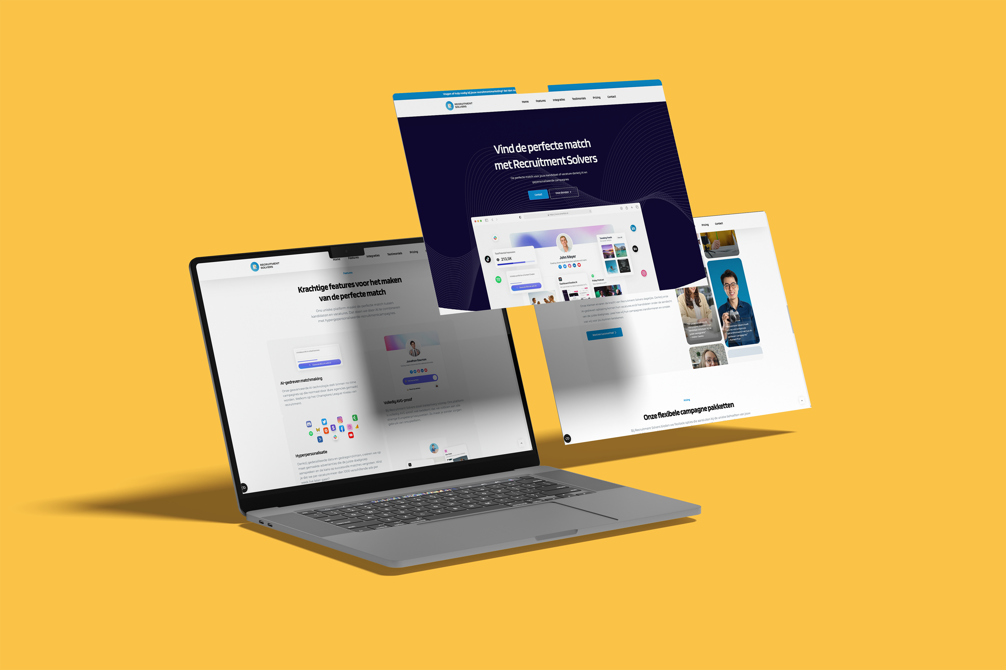 Casestudy van &Fawad Marketing: Recruitment Solvers