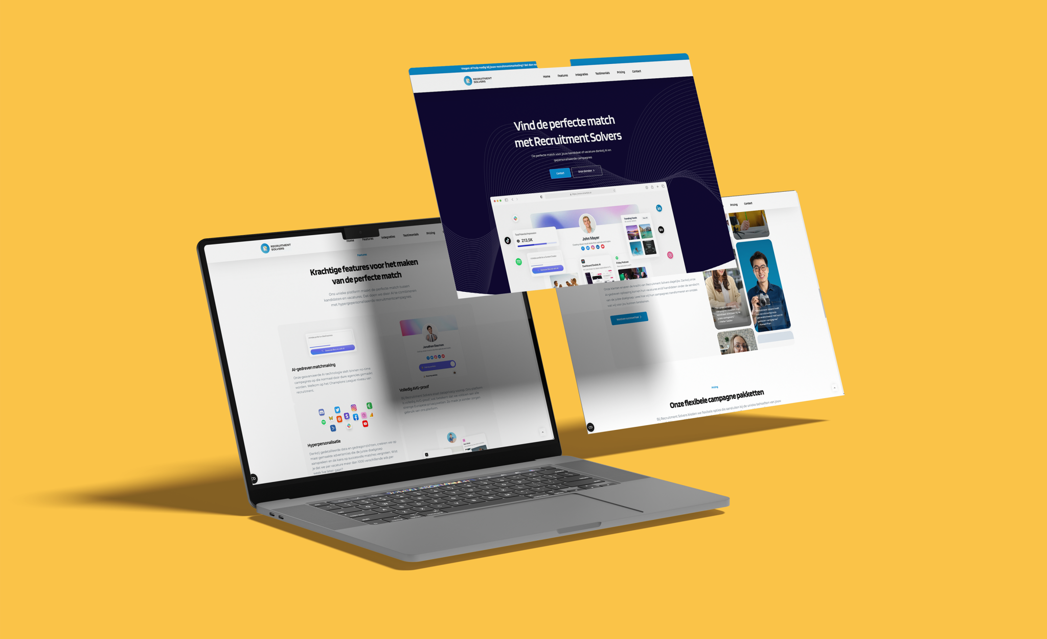 Recruitment Solvers – &Fawad Marketing Casestudy van &Fawad Marketing: Recruitment Solvers